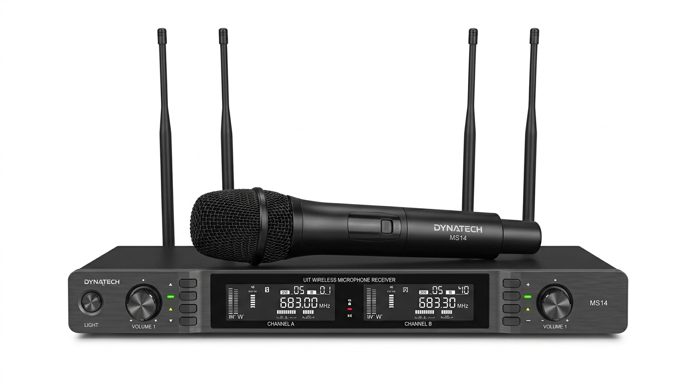 DYNATECH MS-14 WIRELESS MICROPHONE